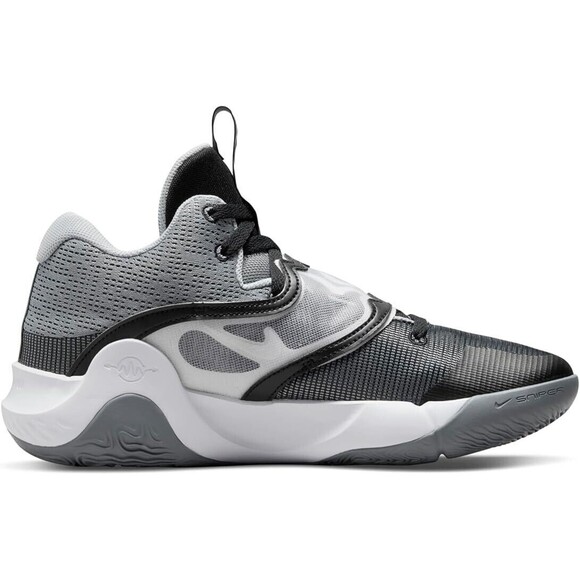 Size 13 - Nike KD Trey 5 X Wolf Grey Basketball Shoes - Picture 6 of 10